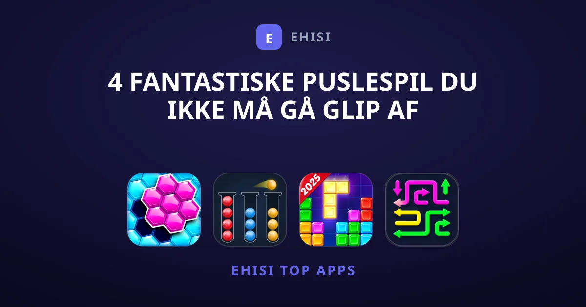 4 Fantastiske Puslespil Du Ikke Må Gå Glip Af